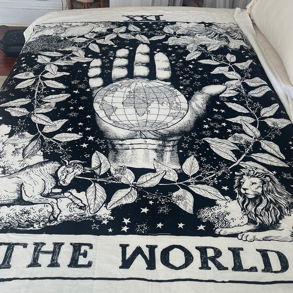 NWOT Urban Outfitters Tarot Tapestry - Picture 2 of 6